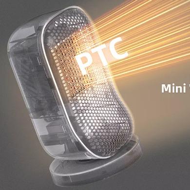 China Hotel Portable Mini Plastic PTC Heater Electric Fan Heaters Home Heater for sale