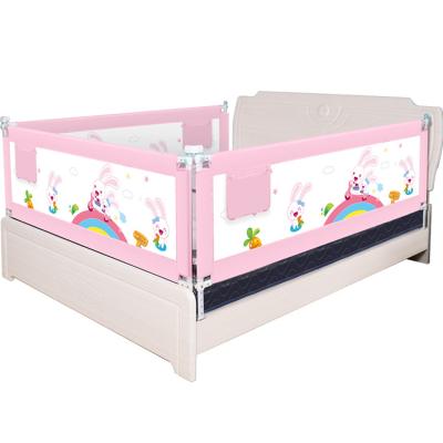 China Portable Bed Rail Safety Guard Baby Crib Metal Baby Fence Crib Corner Side Fence Bumper Guard For Kids for sale