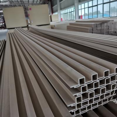 China Industrial Wood Plastic Panel Wood Plastic Composite Decking for sale