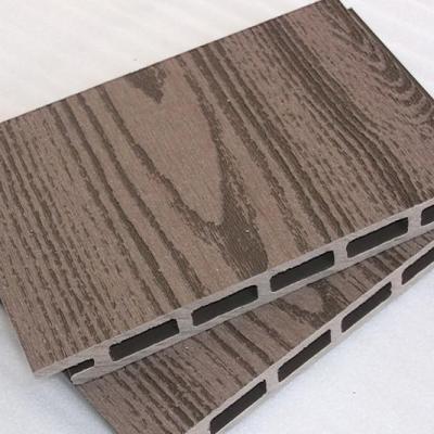 China Wpc Waterproof Fence Composite Panels Wood Plastic Decking Fence Wood Plastic for sale