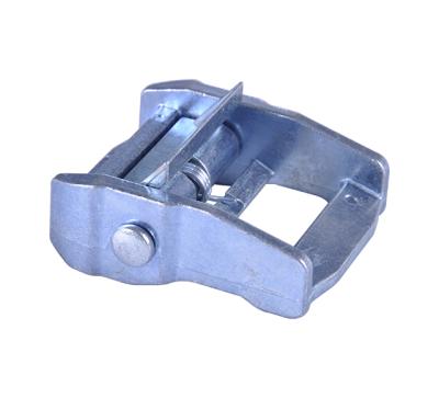 China For Cargo 800kg Lashing 35mm Netting Galvanized Press Metal Lock Cam Buckle for sale