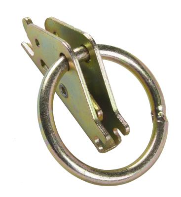 China Widely use e track hooks with round ring use with ratchet straps e track adjustment for sale