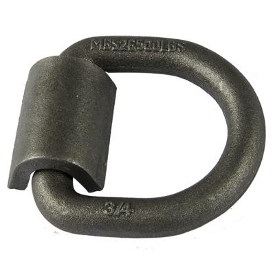 China Widely use 3/4 hardware forged D-rings and staple versatility to secure complex loads for sale