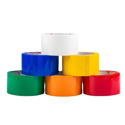 China Factory Wholesale Transparent Waterproof Wrapping Tape Customized Color Customized Logo BOPP Adhesive Wrapping Tape for sale