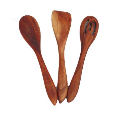 China Sustainable Kitchen Accessories Cooking Tools Acacia Wood Kitchen Utensils for sale