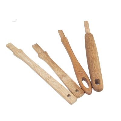 China Kitchen Utensil Supply Sustainable Accessories Bamboo Wooden Handle for sale