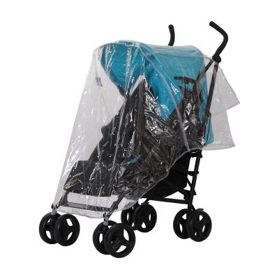 China Universal Portable Foldable Pram Rain Cover Stroller Rain Cover Weather Shield Rain Cover For Baby Stroller for sale