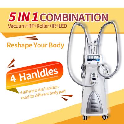 China 2022 New Professional Weight Loss Body Cellulite Removal RF Vacuum Contouring Roller Slimming Machine for sale