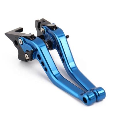 China Motorcycle Aluminum Accessories CNC Brake And Clutch Lever Adjustable For Yamaha R1 R3 R6 R15 FZ16 FZ1 MT09 MT07 MT03 FZ6 Short Levers for sale