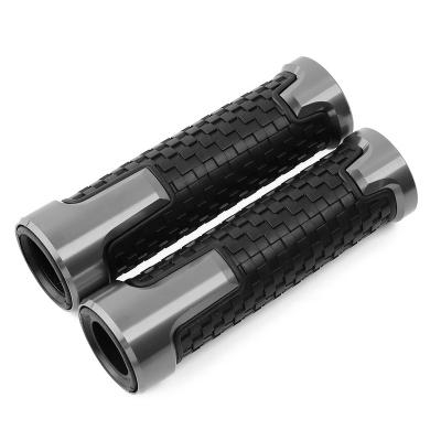 China Aluminum Motorcycle 22mm CNC Gel Handlebar Grips Rubber Hand Grips For PIAGGIO Beverly Mix 300 Liberty125 FLY150 ZIP50 MP3 Accessories for sale