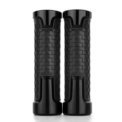 China CNC Aluminum Handlebar Grip Bar Motor Rubber Hand Grips Motorcycle Aluminum Accessories For Bajaj Pulsar 200 NS 200 RS AS All Years for sale