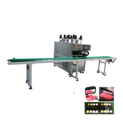 China Factory Fill Machine Automatic Cosmetic Lipstick Making Machine Blush Eyeshadow Pie ​​Cream Package Factory Price Professional Pump Filling for sale