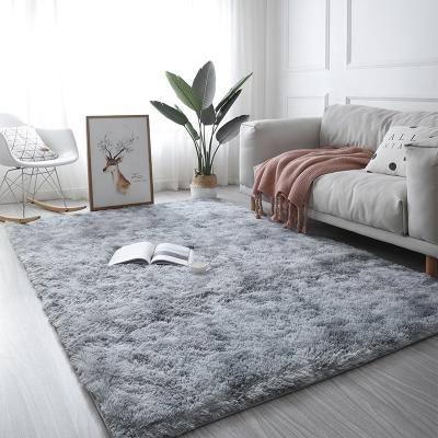 China Manufacture Washable High Quality Household Floor Mat Blanket Faux Fur Modern Shaggy Carpet for sale