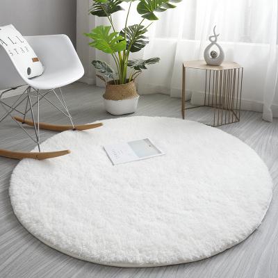 China Anti-slip Wholesale Household Lamb Wool Shaggy Faux Fur Rug For Kids Room Rugs for sale