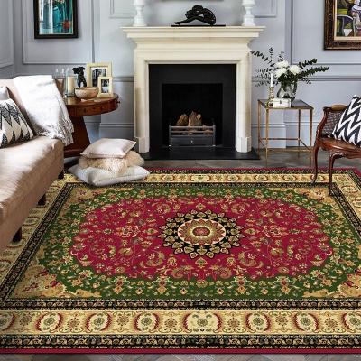 China Wholesale Carpet Manufacture Household Living Room Area Washable Custom Printed Flooring Persian Carpet for sale