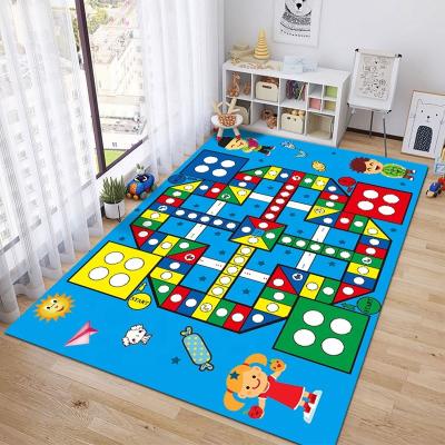 China Washable Play Mat Home Kids Rugs Carpet Nursery Room Kids Bedroom Blanket for Home Living Room for sale