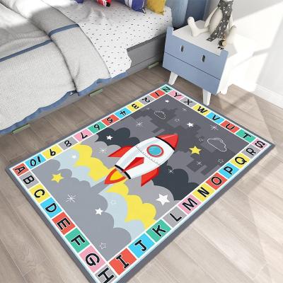 China Washable Play Mat Home Kids Rugs Carpet Nursery Room Kids Bedroom for Living Room for sale