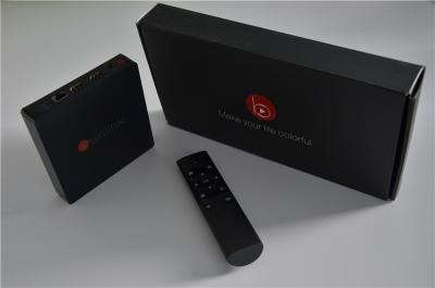 China Doppelter UI-Viererkabel-Kern-androider Smart Fernsehkasten mit Bluetooth und Ethernet Wifi USB2.0 zu verkaufen