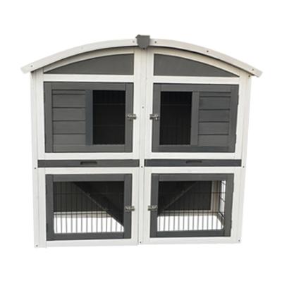 China SDR033 Wooden Rabbit House Rabbit Cage Sustainable Rabbit Cage for sale