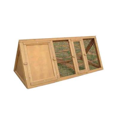 China SDR005-N Viable Triangle Wooden Pet House Rabbit Hutch Designs for sale