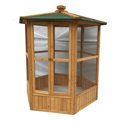 China SDB004 High Quality Sustainable Poultry Farm Bulk Hexagon Bird Cage for sale