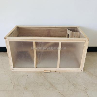 China SDHC002 viable manufacturer Wooden Hamster Cage for sale