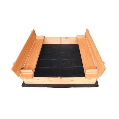 China SDSB001 Wooden Playground 2 Outdoor Wooden Cheap Kids And 1 Sandpit for sale