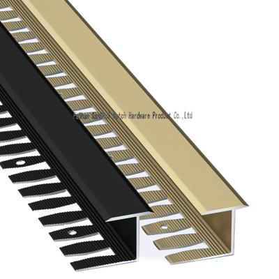 China Factory contemporary sells well at wholesale pricestile flexible aluminum trim strips trim metal profiles corner ledge for sale