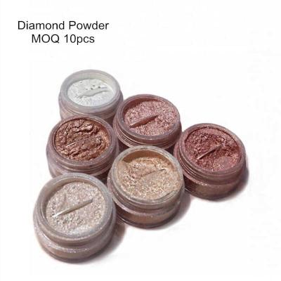 China OEM Private Label Diamond Glow Powder Illuminator Gold Coutour Cosmetics Highlighter Bar Waterproof Dye Glow Loose Bronzer Powder Makeup for sale