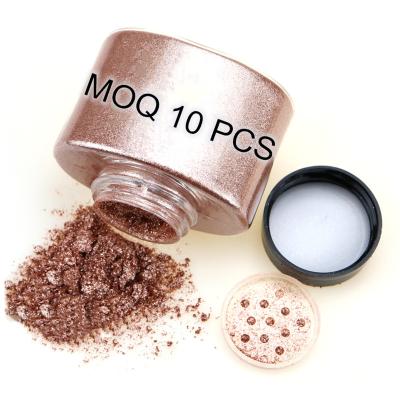 China Private Label 19 Colors Waterproof Glow Highlighter Bar Cosmetic Unlabeled Body Eyeshadow Customized Makeup Bronzer Powder Loose Highlighter for sale