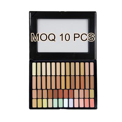 China Blusher Gel Contour Moisturizer Pro Makeup Concealer Palette Cream Concealer Blending Palette For Dark Skin Private Label Vegan Print Logo for sale