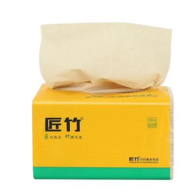 China Wholesale New Design Environmental Friendly Natural Bamboo Pulp Hypoallergenic100% Eco Friendly Custom Embossing 3 Layers Soft Package Paper for sale