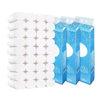 China Wholesale Soft Comfortable Hot Sale Supermarket Standard Bathroom Attractive Toilet Paper Roll for sale