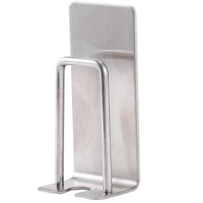 China 304 Stainless Steel Couple Sustainable Cup Toothbrush Hanger Wash Cup Holder Self Adhesive Toothbrush Holder for sale