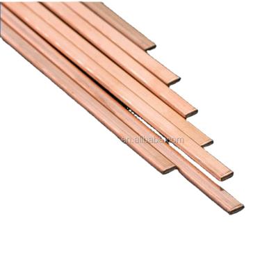 China Ace ORDER Factory Sale Alloys Supplier Good Price Flat Welding Copper Welding Rod for sale