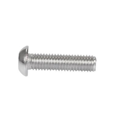 China HEX Hex Socket Head Screws ISO7380 Flat Round Shelf Screws M3-M6 for sale