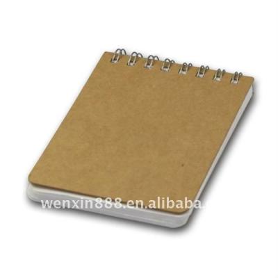 China Spiral Custom Stationery Products Top Sprial Blank Notebook (HBA033) for sale