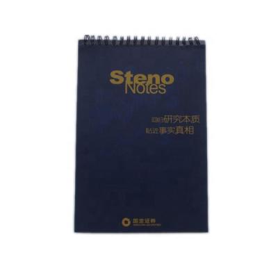 China High quality hardcover customized top quicknote bound steno sprial note for sale