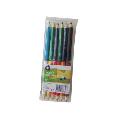 China office & School Pencil 12pcs 7inch Wooden Color Pencil Set For Children (LL13007) for sale