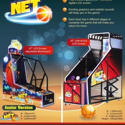 China UNITED TO THA U-123 NET Electronic Game Machine Basketball Game for sale