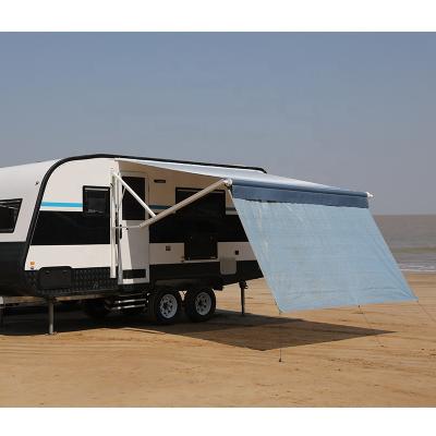 China UV Restensive RV Trailer Camper Tent Blocker With UV Resistant Sun Shade for sale