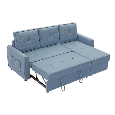 China Cheap Modern Multifunctional Cheap Prices Foldable Sofa And Pull Out Bed Folding Chair Corner Modern Foldable With Beds Lounge Set for sale