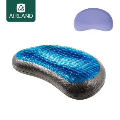 China Anti-Static Gel Memory Unique Cooler Summer Design Soporific Customizable Curve Pillow for sale