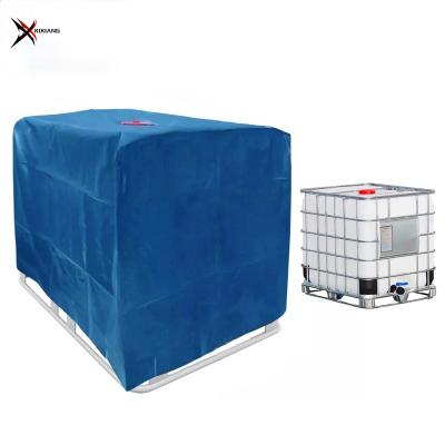 China Durable And Decay Resistant Fabric 420D Oxford Outdoor Cover For IBC Rainwater Tank 1000 Liters Aluminum Container Waterproof Sun Protection Cover Anti-dust for sale