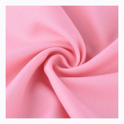 China Best wholesale jiaxing textile polyester fiber gabardine Shrink-resistant fabric making clothing fabric for sale