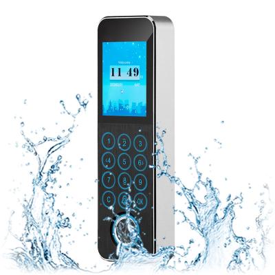 China Outdoor IP 65 Metal Case Contact Keypad Keypad Cards System Waterproof Fingerprint Reader Biometric Access Control Products 2 for sale