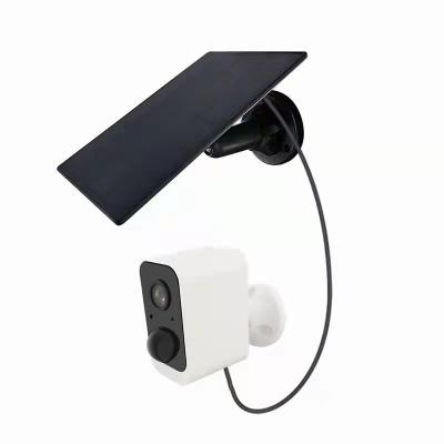 China NIGHT VISION Solar Panel WIFI Camera Intercom Battery Operated CCTV Camera for sale