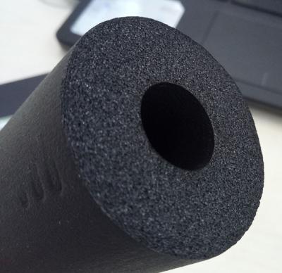 China Home Air Conditioning Foam Pipe Thick Rubber Duct Insulation Rubber Foam 15mm Diameter 9mm for sale