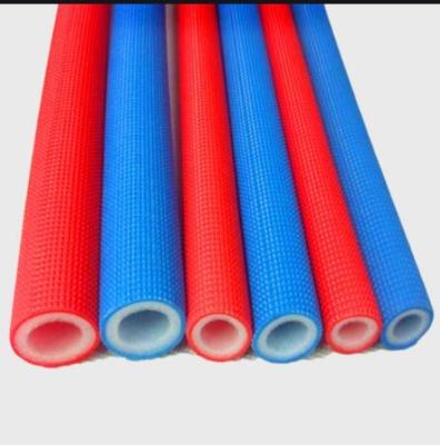 China Red And Blue Insulation Foam PE Air Condition Hose For Air Conditioner for sale