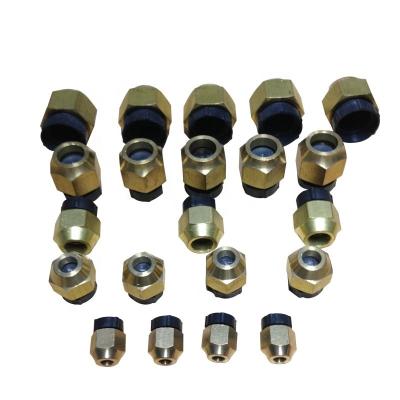 China car professional manufacture brass nut for air conditioner brass nut brass gasket for sale